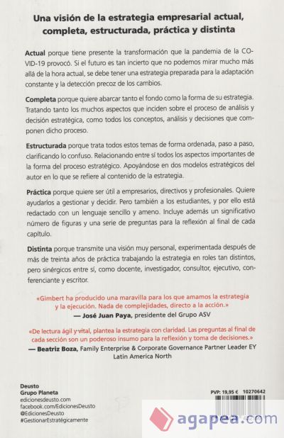 Gestionar estratégicamente Gestionar estratégicamente