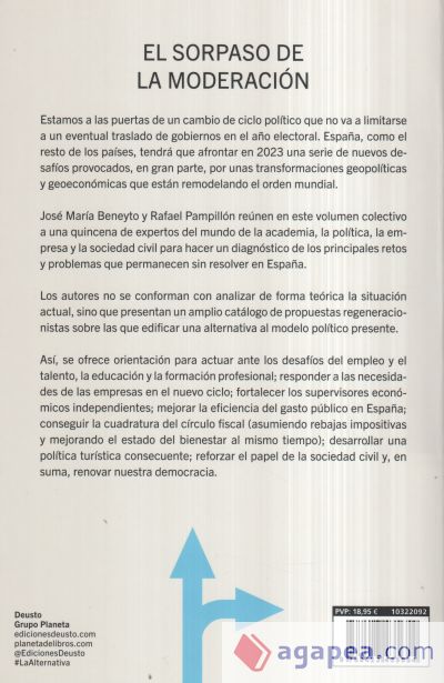 La alternativa: Desaf&iacute;os pol&iacute;ticos y econ&oacute;micos en el nuevo ciclo