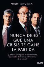 Portada de Nunca dejes que una crisis te gane la partida (Ebook)