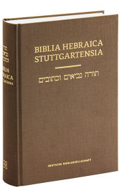 Portada de Biblia Hebraica Stuttgartensia. Gesamtausgabe in einem Band