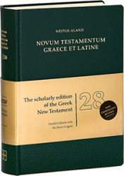 Portada de Novum Testamentum Graece et Latine (Nestle-Aland)