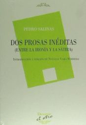 Portada de DOS PROSAS INEDITAS