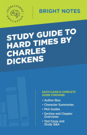 Portada de Study Guide to Hard Times by Charles Dickens