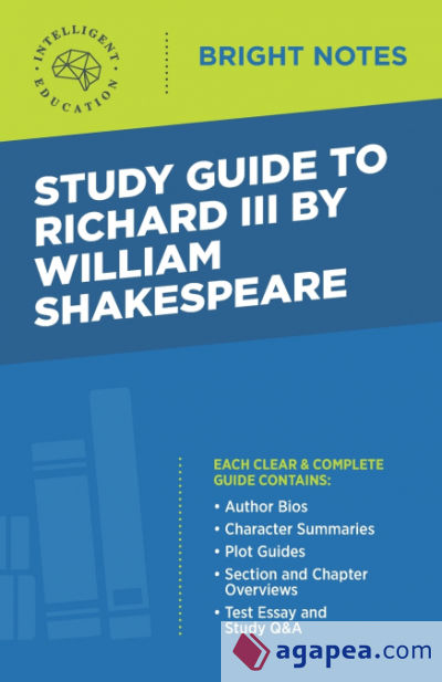 Study Guide to Richard III by William Shakespeare