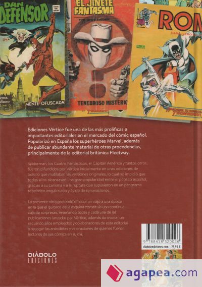 CUANDO DAREDEVIL SE LLAMABA DAN DEFENSOR, HISTORIA DE EDICIONES VÉRTICE