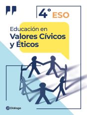 Portada de Educación en Valores Cívicos y Éticos 4º ESO