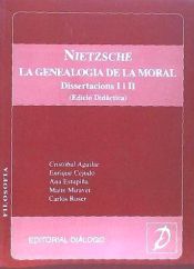 Portada de NIETZSCHE. LA GENEALOGIA DE LA MORAL. DISSERTACIONS I i II. (Edició didàctica)