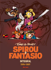 Portada de Spirou y Fantasio Integral 14: Tome y Janry (1984-1987)