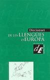 Diccionari de les llengües d'Europa