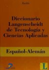 Diccionario Langenscheidt de tecnología y ciencias aplicadas