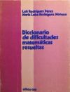 Diccionario de dificultades matemáticas resueltas