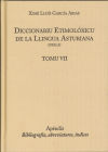 Diccionariu etimoloxicu de la llingua asturiana. Tomu VII