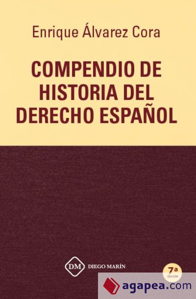 COMPENDIO DE HISTORIA DEL DERECHO ESPAÑOL