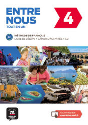 Portada de Entre nous 4 - Livre de l'élève et cahier d'activités + CD