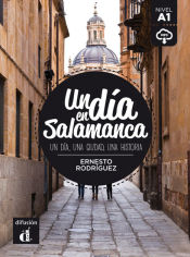Portada de Un día en Salamanca A1 - Libro + MP3 descargable