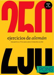 Portada de 250 ejercicios de alemán