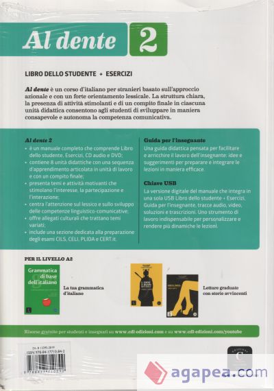 Al Dente 2 libro dello studente + esercizi Premium . A2