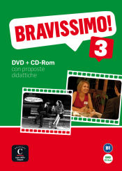 Portada de Bravíssimo 3 B1. DVD+CD-ROM con proposte didattiche