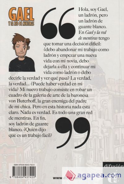 Gael Y La Red De Mentiras GAEL Y LA RED DE MENTIRAS (COMIC GRADUADO) - ERNESTO RODRIGUEZ