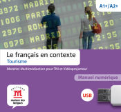 Portada de Le français en contexte - Tourisme. Clé USB