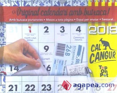 Calendari Cal Cangur 2019