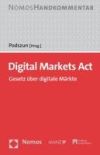 Digital Markets Act: Dma: Gesetz Uber Digitale Markte