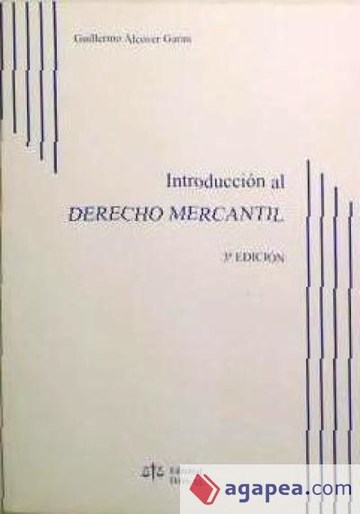 Introducción al derecho mercantil