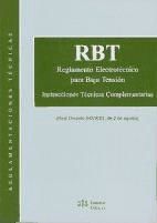 Portada de RBT. REGLAMENTO ELECTROTÉCNICO PARA BAJA TENSIÓN