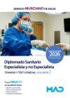 Diplomado Sanitario Especialista y no Especialista. Temario parte general volumen 2 y test. Servicio Murciano de Salud (SMS)