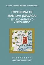 Portada de Toponimia de Manilva (M&aacute;laga). Estudio hist&oacute;rico y ling&uuml;&iacute;stico