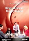 Dirigir personas: fondo y formas