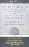 Discours de La Methode/Discourse on the Method (French/English Bilingual Text)