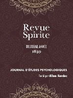 Portada de Revue Spirite (Année 1859 - deuxième année)