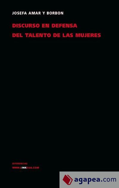 Discurso en defensa del talento de las mujeres (Ebook)