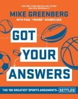 Portada de Got Your Answers: The 100 Greatest Sports Arguments Settled