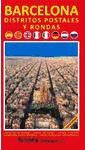 Portada de Plano de Barcelona Distritos Postales y Rondas