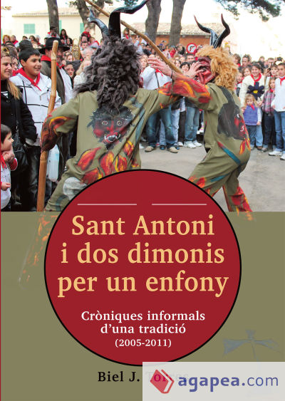 Sant Antoni i dos dimonis per un enfony