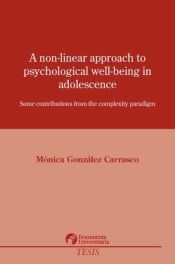 Portada de A Non-linear approach to psychological well-being in adolescence