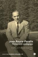 Portada de Joan Roura-Parella: pensament i pedagogia