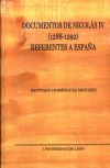 Documentos de Nicolás IV (1288-1292) referentes a España