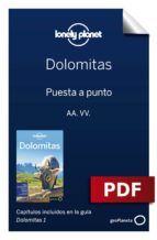 Portada de Dolomitas 1_1. Preparación del viaje (Ebook)