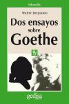 Dos ensayos sobre Goethe