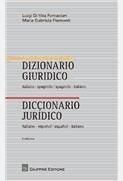 Portada de Dizionario giuridico = Diccionario juridico