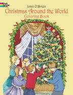 Portada de Christmas Around the World Coloring Book