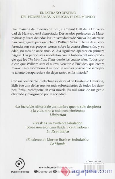 La vida perfecta de William Sidis