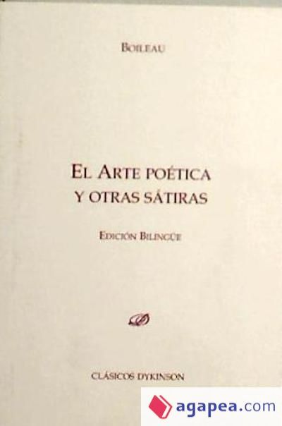 El arte poética y otras sátiras El arte poética y otras sátiras