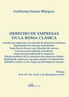 Portada de Derecho de empresas en la Roma clásica (Ebook)