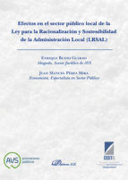 Portada de Efectos en el sector público local de la Ley para la Racionalización y Sostenibilidad de la Administración Local (LRSAL) (Ebook)