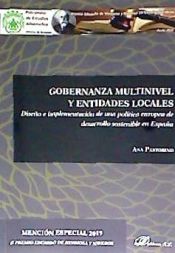 Portada de Gobernanza multinivel y entidades locales