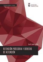 Portada de Retención posesoria y derecho de retención (Ebook)